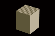 A Honeycomb filter unit (10x10x10cm)